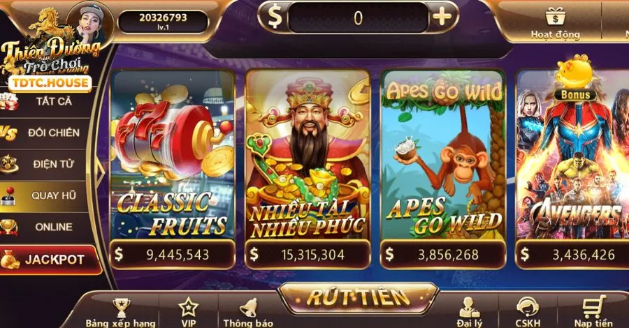 Slot game nổ hũ win999