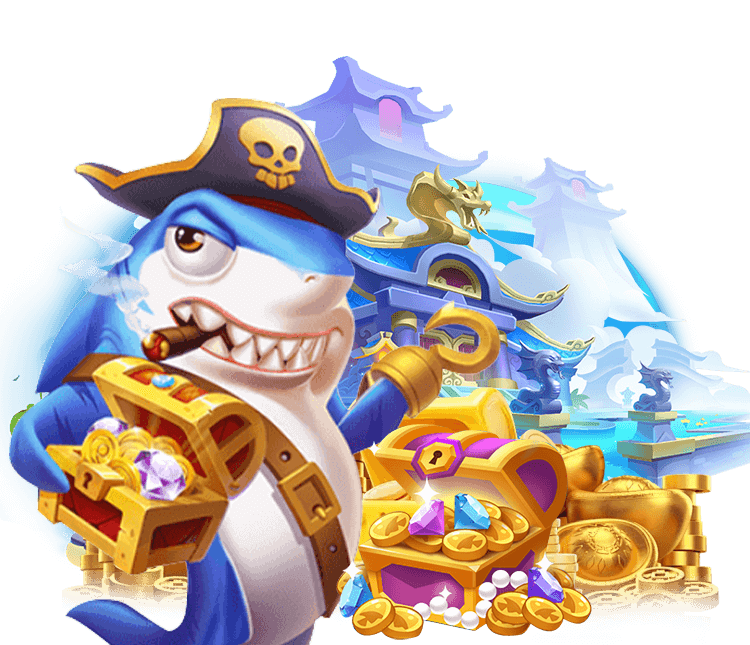 Slot game và bắn cá win999 với hình ảnh máy slot và cá vàng