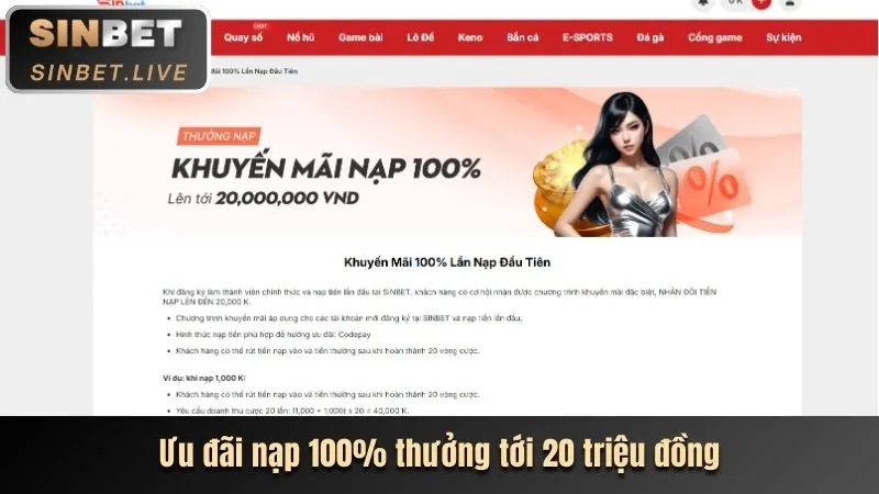 Hình ảnh tổng quan về Sinbet, nền tảng cá cược trực tuyến hàng đầu với logo win999 và các trò chơi hấp dẫn, giao diện hiện đại và chuyên nghiệp.
